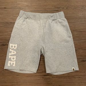 Bape Grey Shorts